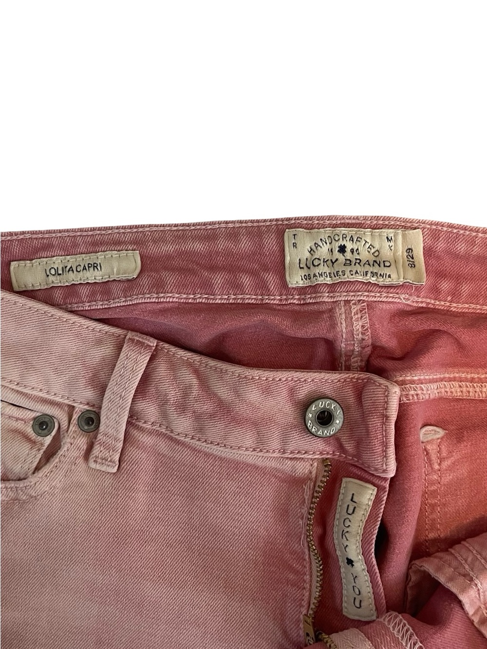 Lucky Brand Women's Skinny Jeans in Dusty Pink